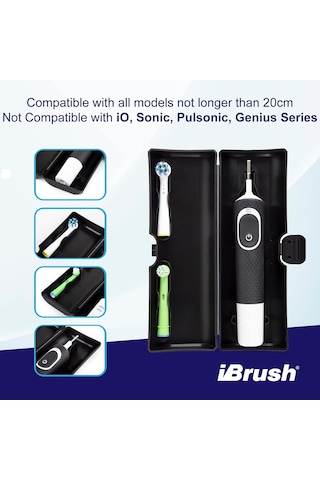 Şarjlı Diş Fırçası Yedek Başlığı Koruma Kabı, Oral-b Elektrikli Diş Fırçaları İçin Seyahat Kutusu, Saklama Kabı, Hijyenik Seyahat Kutusu