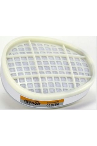 Gerson Yarım Yüz Boya Maskesi Aktif Karbon Filtresi Çift