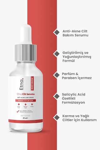 acne Karşıtı Cilt Bakım Serumu 30 Ml
