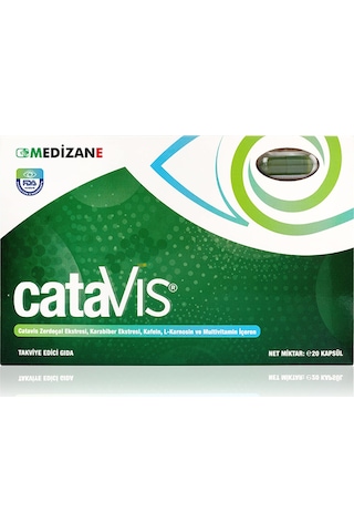 Medizane Catavıs Gıda Takviyesi 20 Kapsül