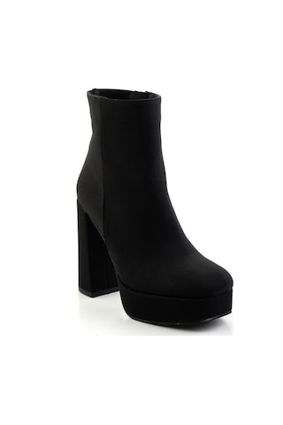 Mat Siyah Kadın Bot & Bootie K02527300138 Siyah