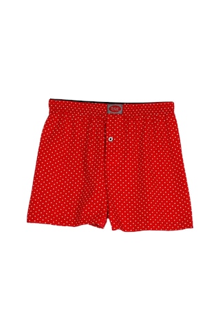 Bsm Erkek Yılbaşı Hediyesi Kırmızı Boxer 13704 001