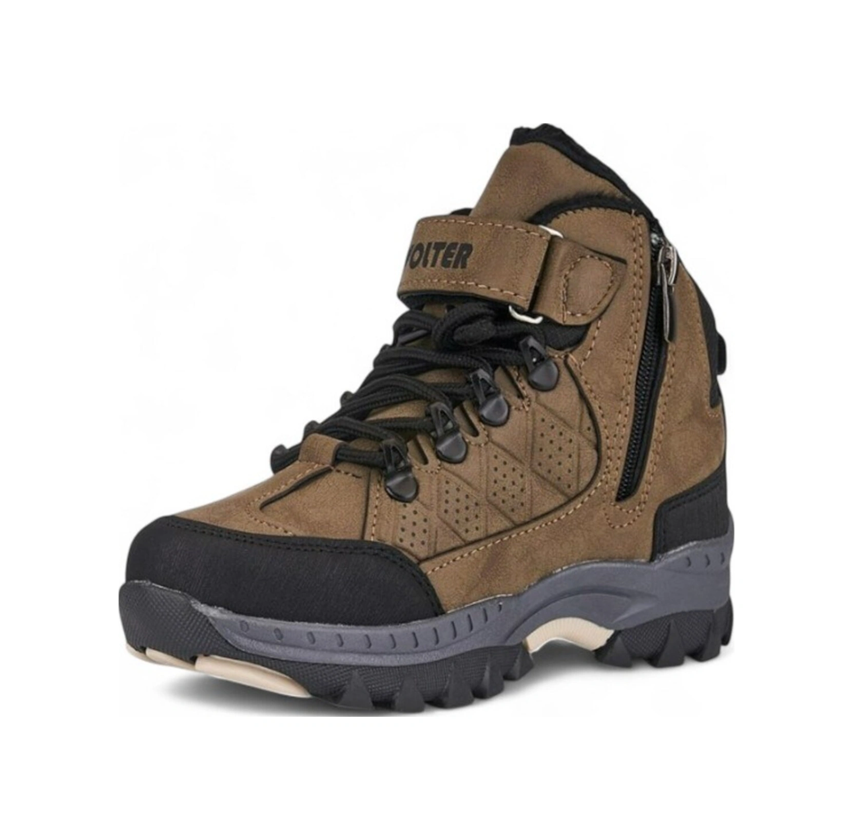 Unisex Çocuk Füme 0rtopedik Bot Kahve