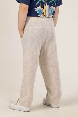 Dmb Boys & Girls Erkek Çocuk Keten Pantolon Bej 4-9 Yaş-2724