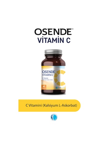 Osende Vitamin C 60 Kapsül
