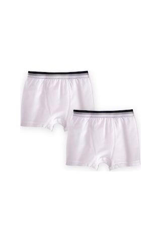 Cigit İkili Boxer 2-9 Yaş Beyaz