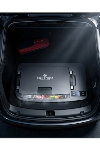 Tecnopoint 35 Lt Tesla Araç Buzdolabı 12v/24v Kompresörlü Soğutma Sistemi İle Enerji Tasarruflu