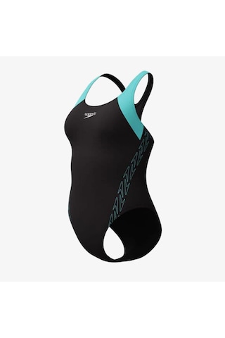 Speedo Hyprbm Splc Rcrbck 1pc Af Kadın Mavi Mayo 8-00372516243
