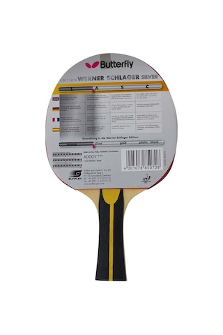 Butterfly 85070 Schlager Silver Masa Tenisi Raketi