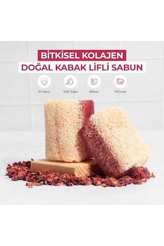 Proclis Doğal Kabak Lifli Bitkisel Kolajen Sabun 130 Gr