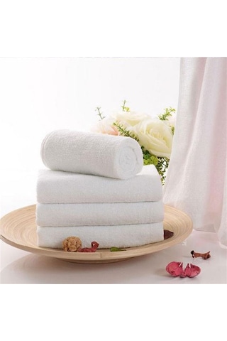 Otel El Yüz Havlusu %100 1. Kalite Pamuk 230 G 50 x 90 CM 6 Adet