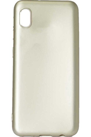 Galaxy A01 Core Kılıf Zore Premier Silikon Kapak Gold