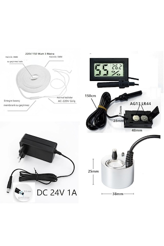 Yate10 W9005 Kuluçka Makinası Yapma Seti
