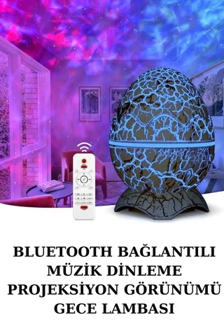 Yumurta Şeklinde Su Dalgalı Bluetooth Speaker Lamba Renkli Şarjlı Diğer 67263472