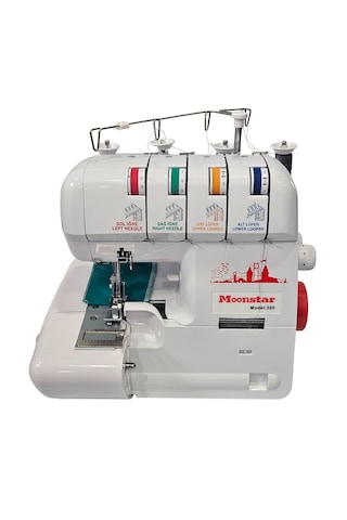Moonstar 320 3-4 İplik Ev Tipi Overlok Dikiş Makinesi