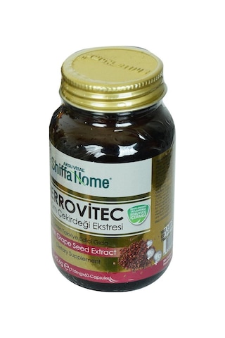 Shiffa Home Ferrovitec Üzüm Çekirdeği Eki Kapsülü 710 MG 60 Kapsül