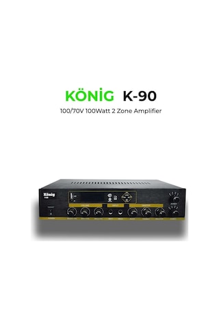 König K-90-usb-sd-bt-100watt Trafolu 2 Bölgeli Anfi