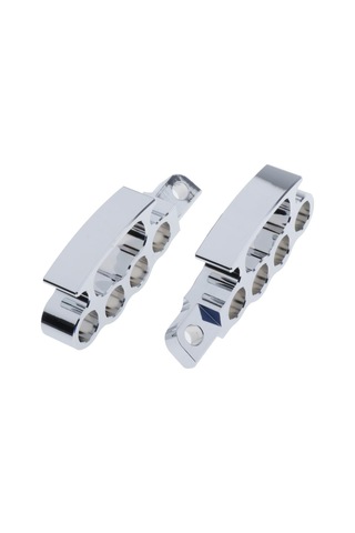 Homyl Universals Flying Knuckle Footpegs Footrests Harley Için