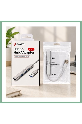 Bşkvirgo 4 Port Usb 3.0 Anahtarlı Hub Bsk2026