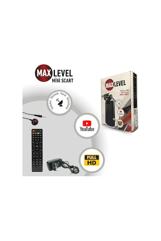Maxlevel MR-420 Scart HD Uydu Alıcısı