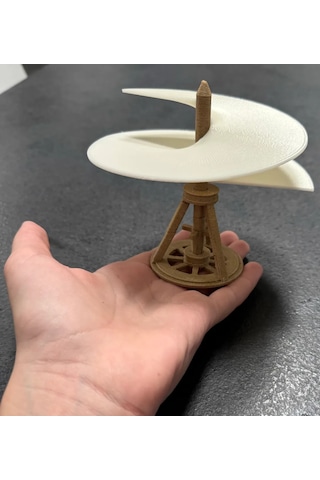 Leonardo Da Vinci Helikopter Maket Kiti