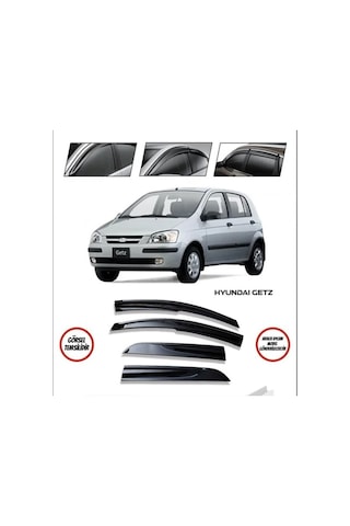Hyundai Getz Cam Rüzgarlığı - Kutulu Gönderim - Lazer Kesim