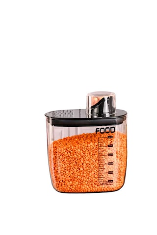 Çok Amaçlı Erzak Kabı 1300 Ml. Siyah