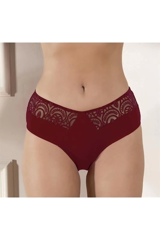 Fevien Slip Külot Bordo Brf21821 Bordo