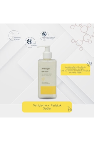 Newgen Clay Celasing Gel Yüz Temizleme Jeli 210 ML