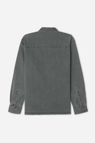 Mudo Erkek Erkek Gri Regular Fit Uzun Kollu Gömlek 1273180