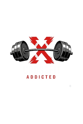 Maki Home Makiteks Siyah Pamuklu Unisex Kanguru Cepli Kapüşonlu Rahat Kesim Crossfit Baskılı Sweatshirt SiYAH