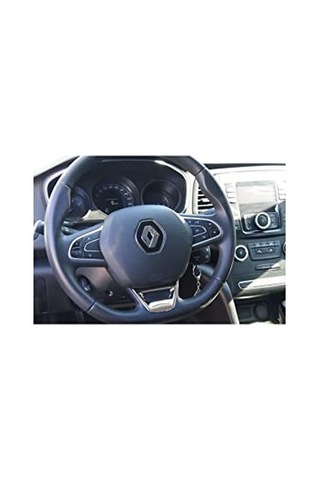 Renault Megane İle Uyumlu 4 Hb/sedan Mat Direksiyon Kromu 2016 Ve Sonrası Çok Renkli