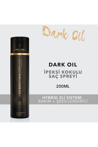 Dark Oil Saç Misti 200 Ml - Tüm Saç Tipleri İçin