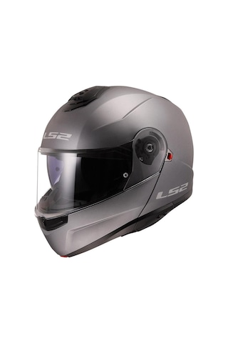 Ls2 Strobe 2 Çene Açılır Motosiklet Kaskı Mat Titanyum