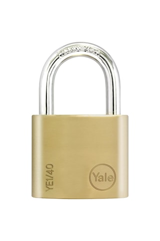 Yale Essential Serisi 40 Mm Prinç Sarı Asma Kilit