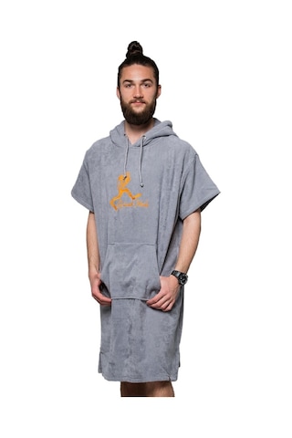 Poncho Grey-Gri