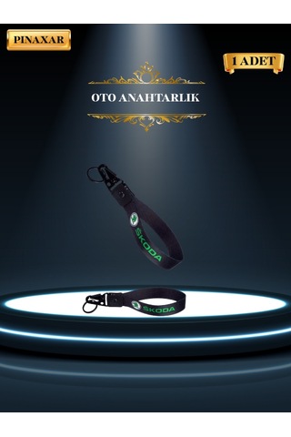 Skoda 1. Kalite Oto Anahtarlık, Pınaxar Yerli Üretim Anahtar.