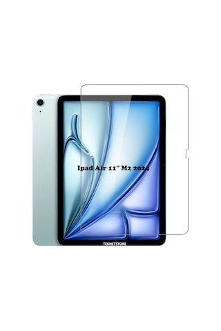 Apple Uyumlu iPad Air 11 Inç M2 Çip 2024 Nano Kırılmaz Ekran Koruyucu Şeffaf Esnek Cam Koruyucu Tam