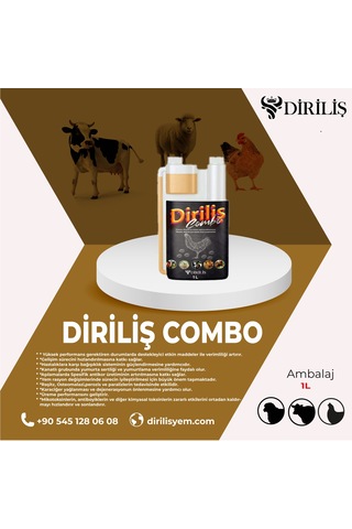 Diriliş Combo 1lt Yem Katkı
