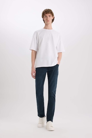 Defacto Pedro Slim Fit Dar Kalıp Normal Bel Dar Paça Jean Pantolon R8791az26spnm83 İndigo-nm83