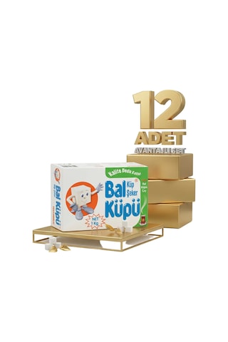 Balküpü Küp Şeker 12x1 Kg