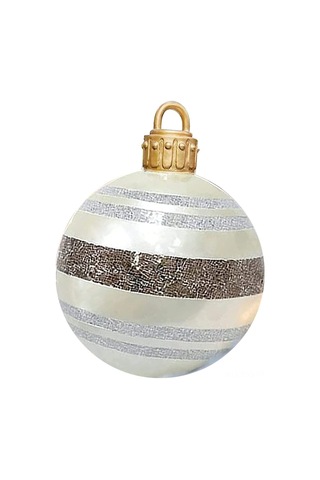 Hfambition Noel Dekorasyonu: 60cm Çaplı 80cm Yüksek E Kırmızı Desenli Havalandırılabilir Ağaç Topu - Dış Mekan Bayram Atmosferi Oluşturucu Oyuncak Çok Renkli