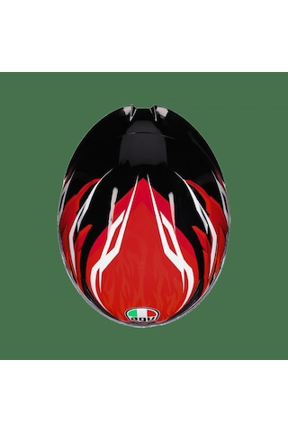 Agv K1 S Lıon Siyah Kırmızı Beyaz Confıguratıon Kask Diğer