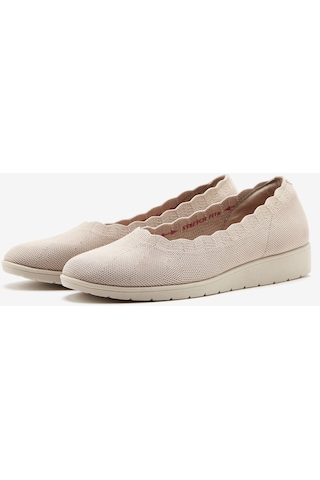 Skechers Cleo Flex Wedge - Spellbind Kadın Bej Günlük Ayakkabı 158156 Tpe Bej
