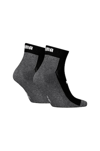 Puma Elements Unisex Cush Qu Unisex Çorap-33766 Siyah