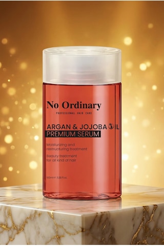 Premium Argan & Jojoba Içerikli Doğal Saç Bakım Yağı & Serum 100ml