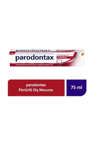 Parodontax Geliştirilmiş Tat Florürlü Diş Macunu 75 ML