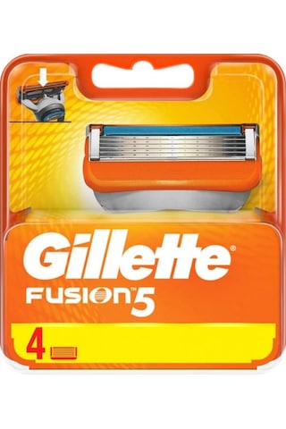 Gillette Fusion5 Yedek Başlık 4'lü