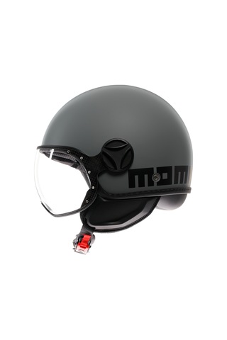 Momo Kask/ Fgtr Classıc Mono Matt Grey/black Çok Renkli