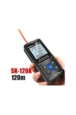 Besthome1 Tek Sürekli Hacim Alanına Sahip 635 Nm 50 M Akıllı Dijital Lazer Mesafe Ölçer